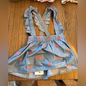 NWT Stella McCartney Kids Cherry Dress, 9 Month
